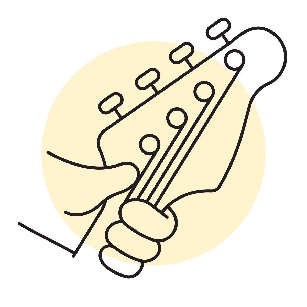 handsy style cordes de guitare icon
