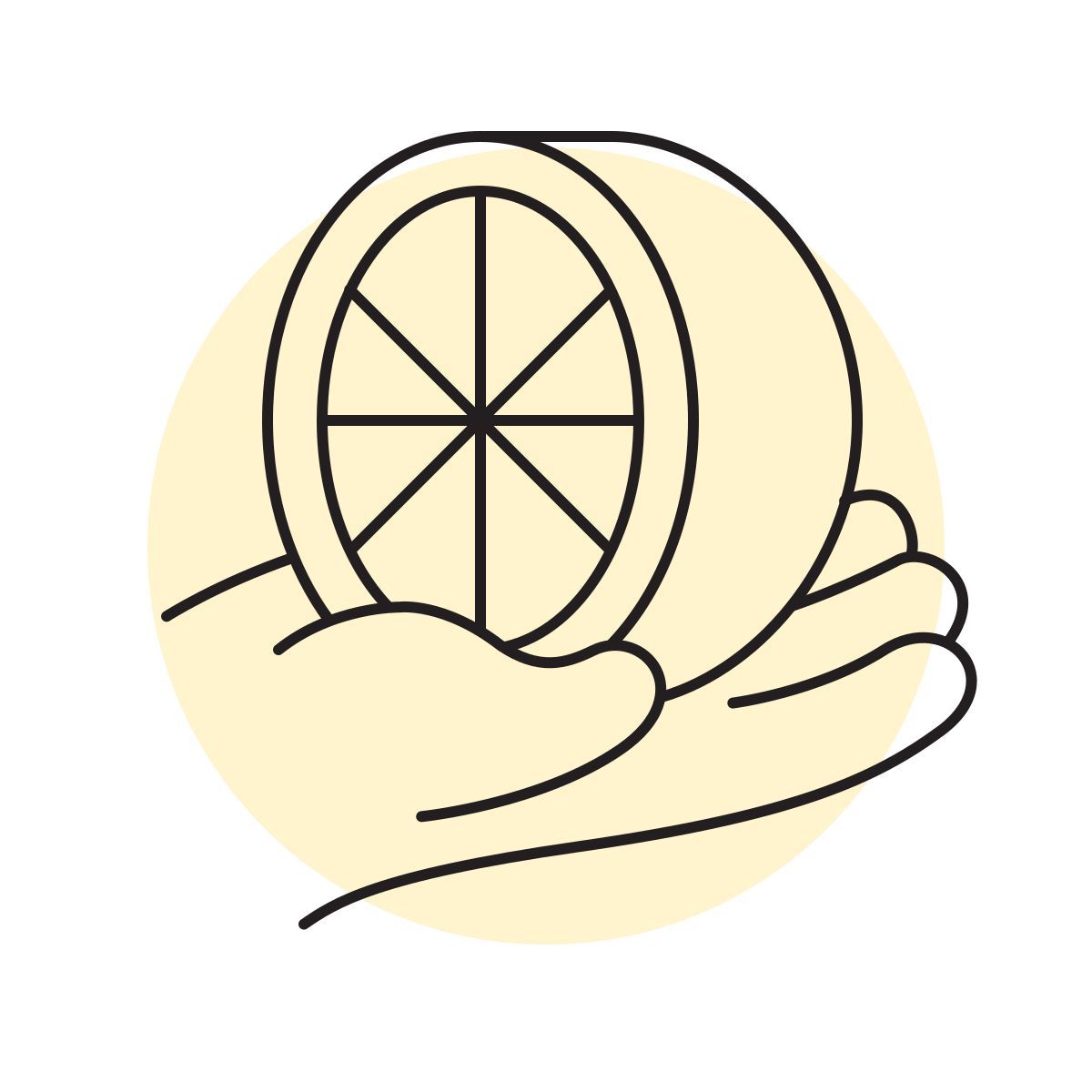 handsy style media naranja icon