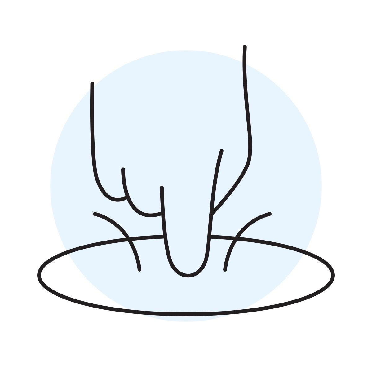 handsy style hole icon