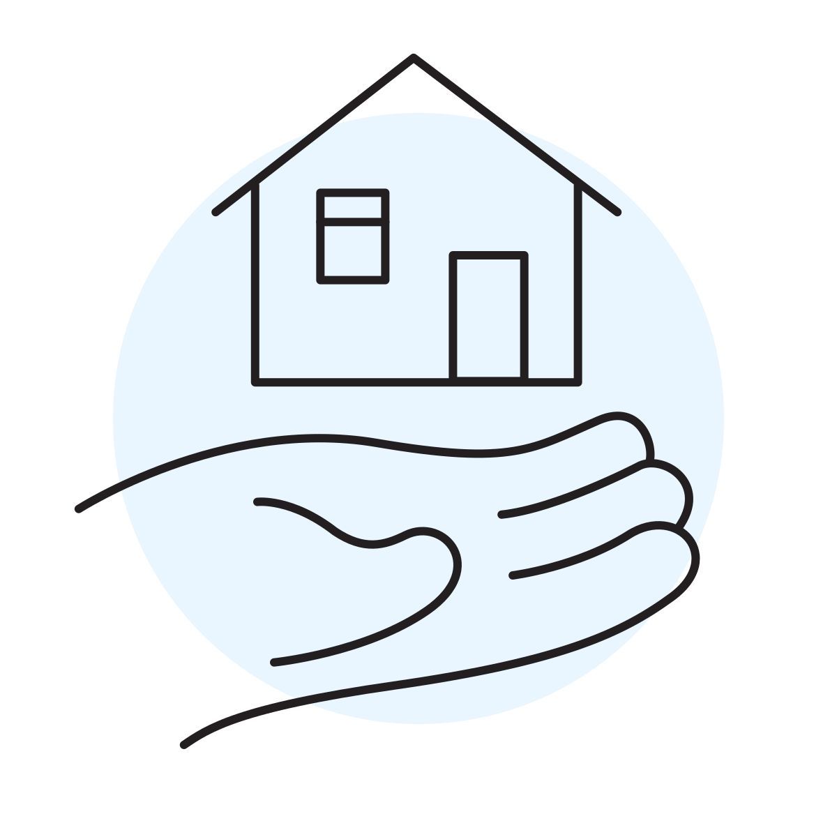 handsy style 집 icon