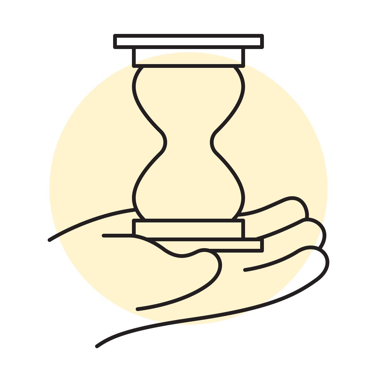 handsy style 砂時計 icon
