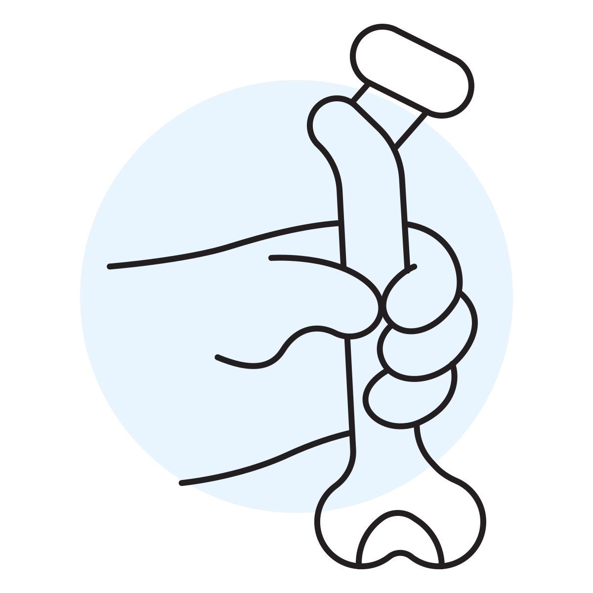 handsy style кость человека icon