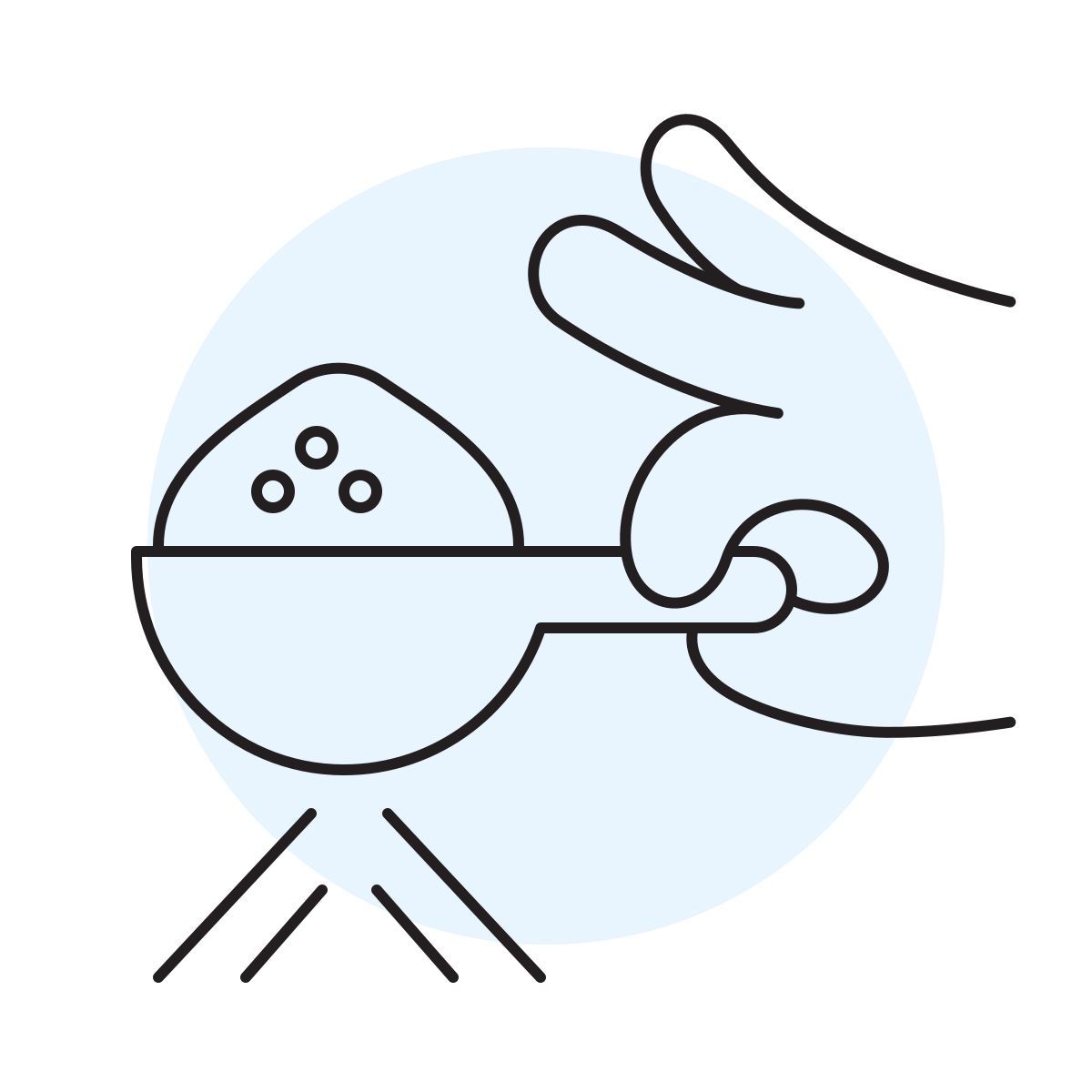 handsy style puderzucker icon