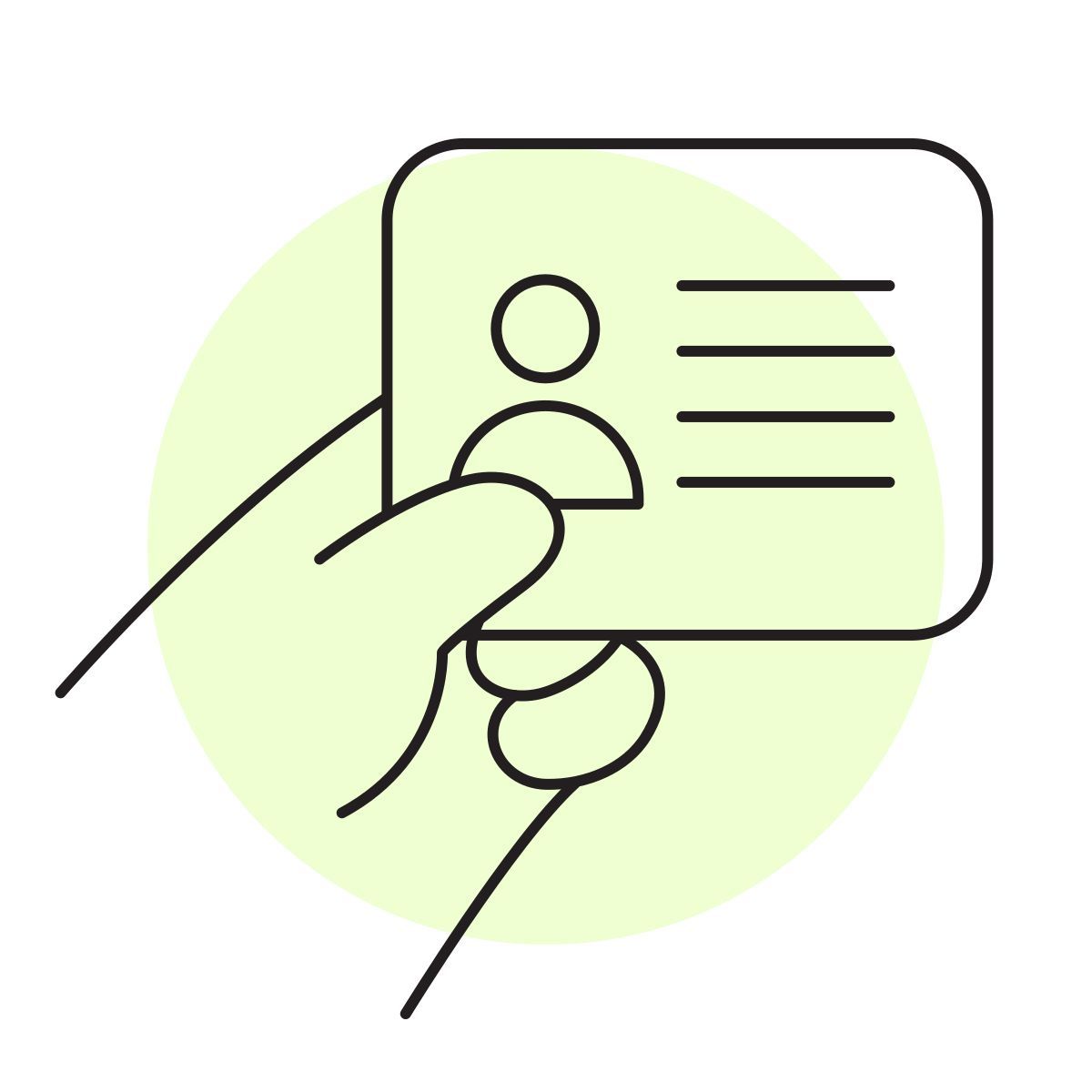 handsy style ausweis icon