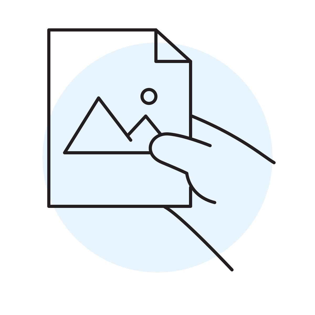 handsy style bilddatei icon