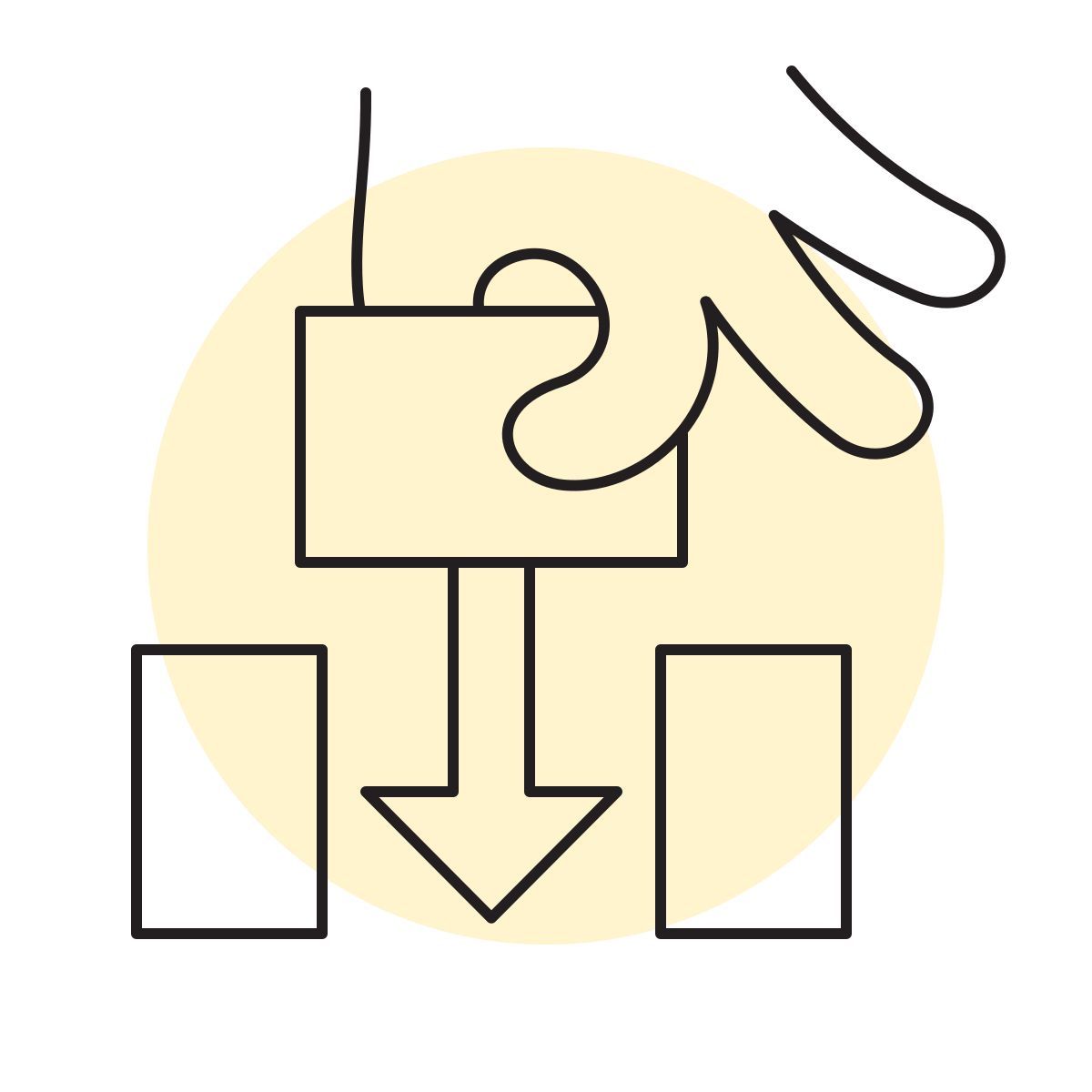 handsy style insérer clip icon