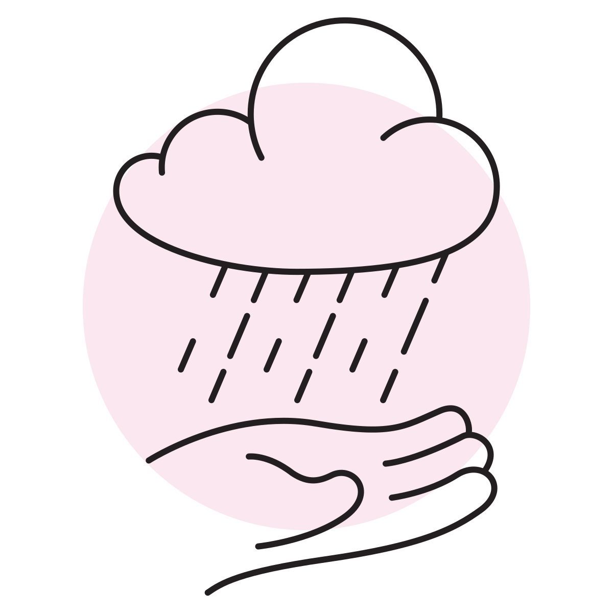 handsy style pluie intense icon