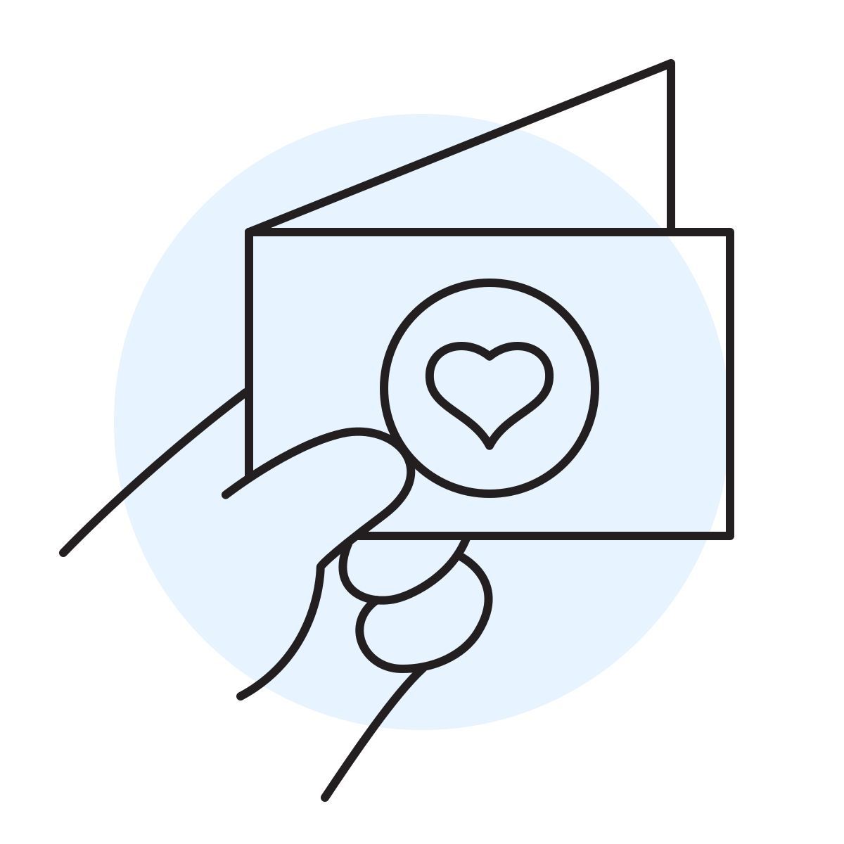 handsy style convite icon