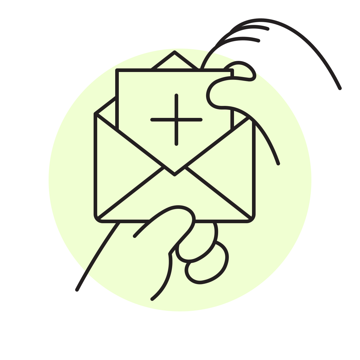 handsy style invite icon