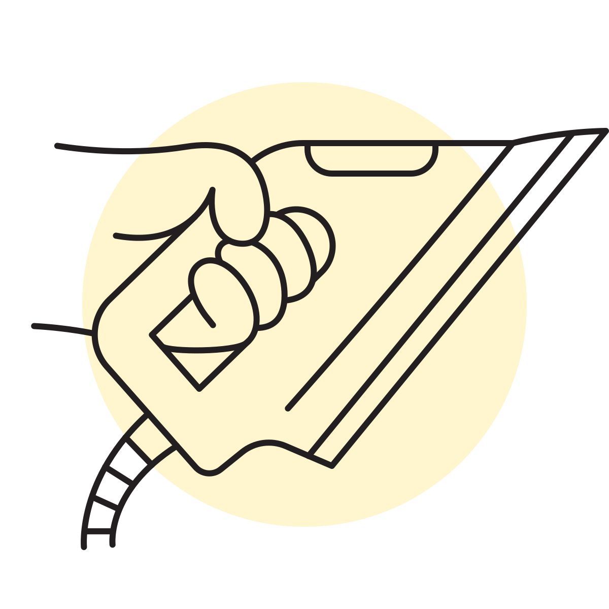 handsy style iron icon