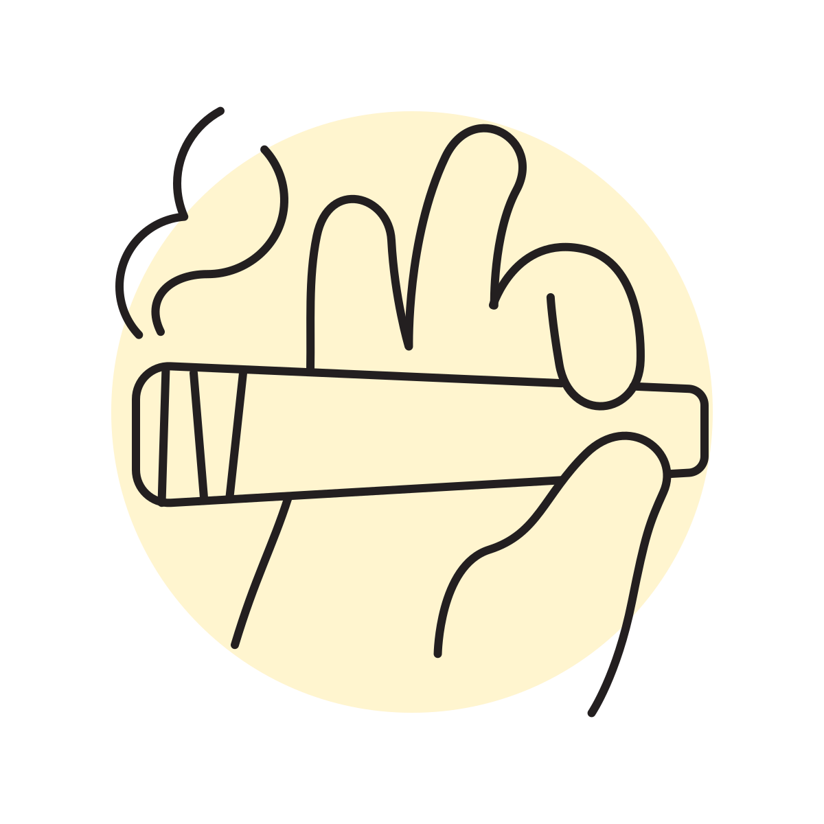 handsy style joint icon