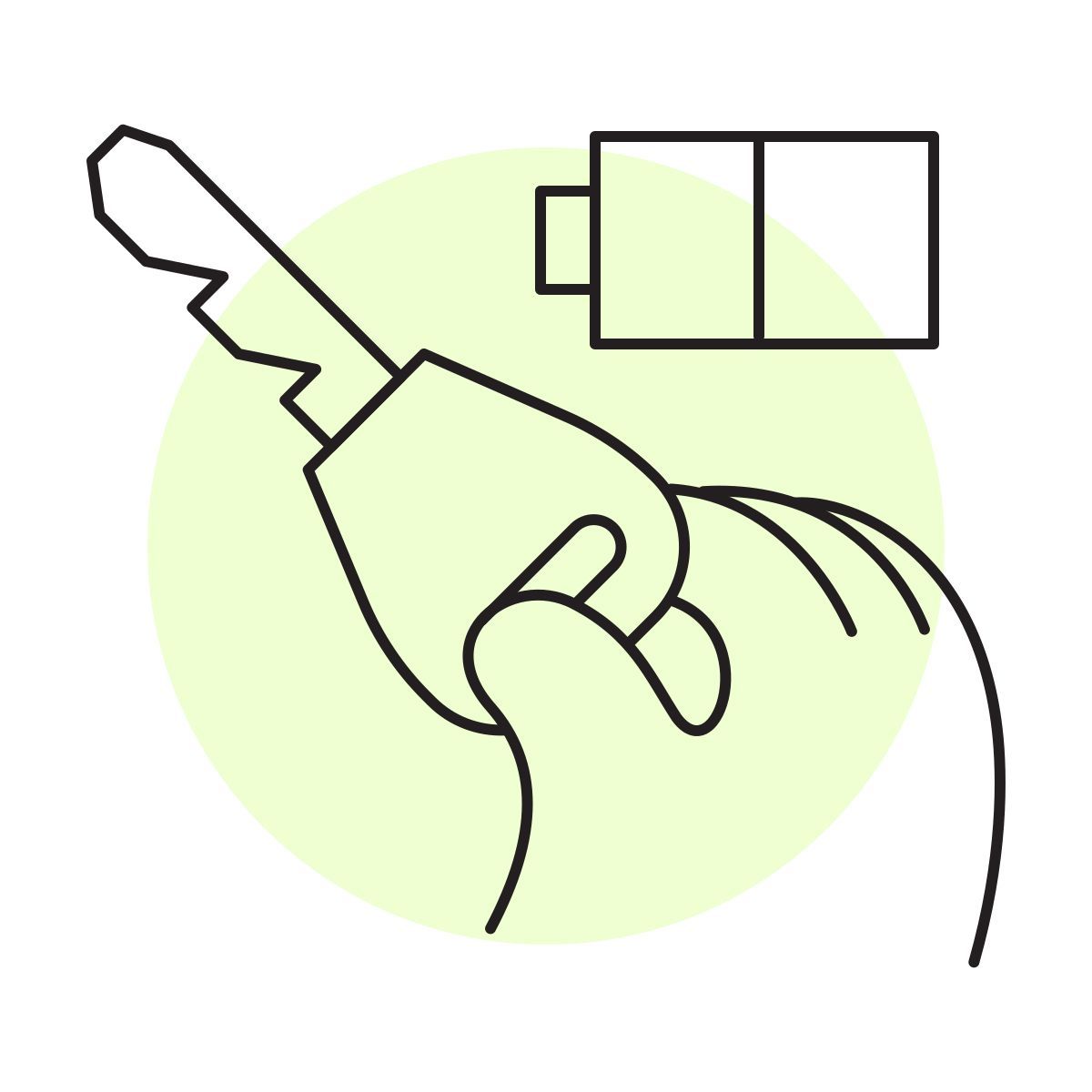 handsy style низкий уровень заряда аккумулятора icon