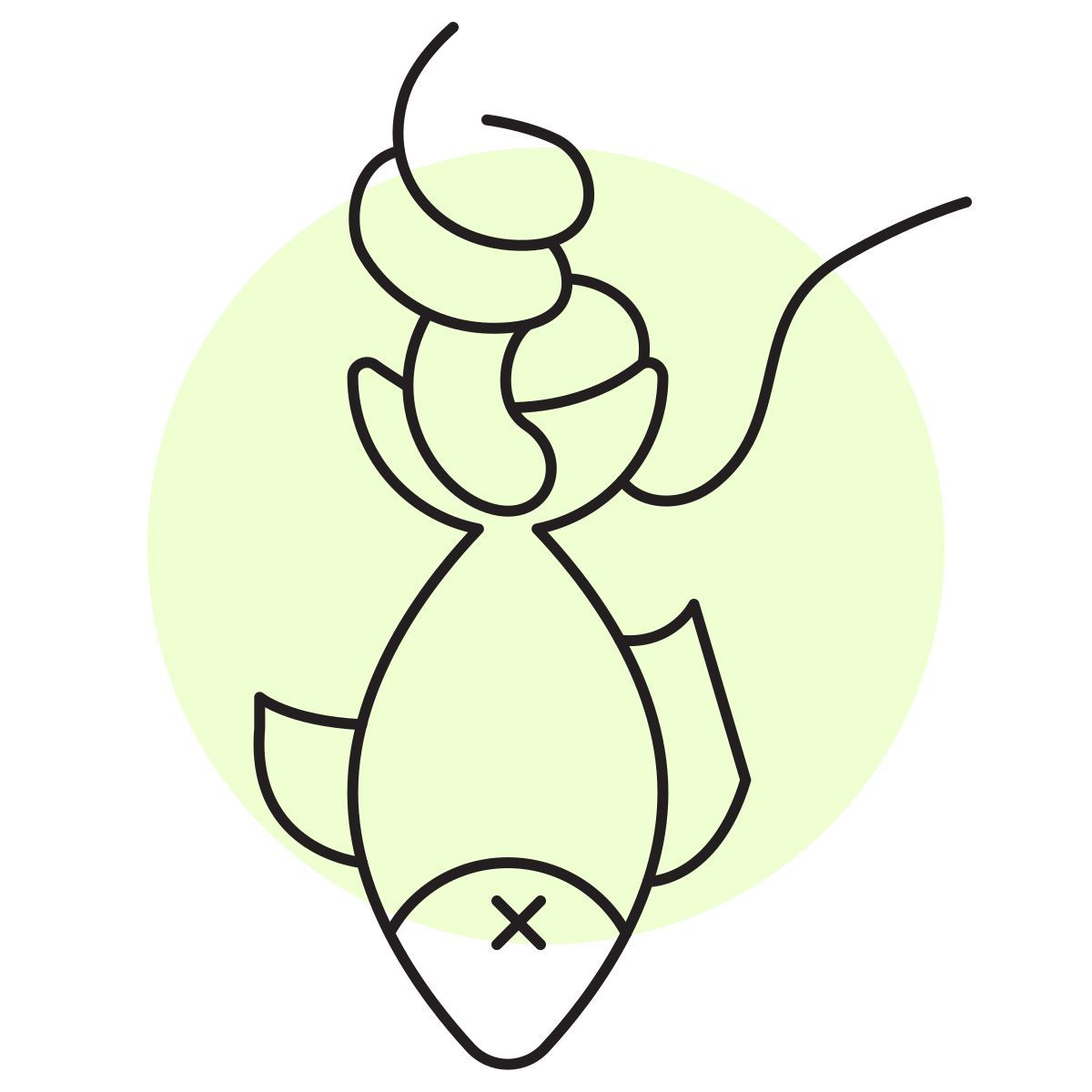 handsy style мертвая рыба icon