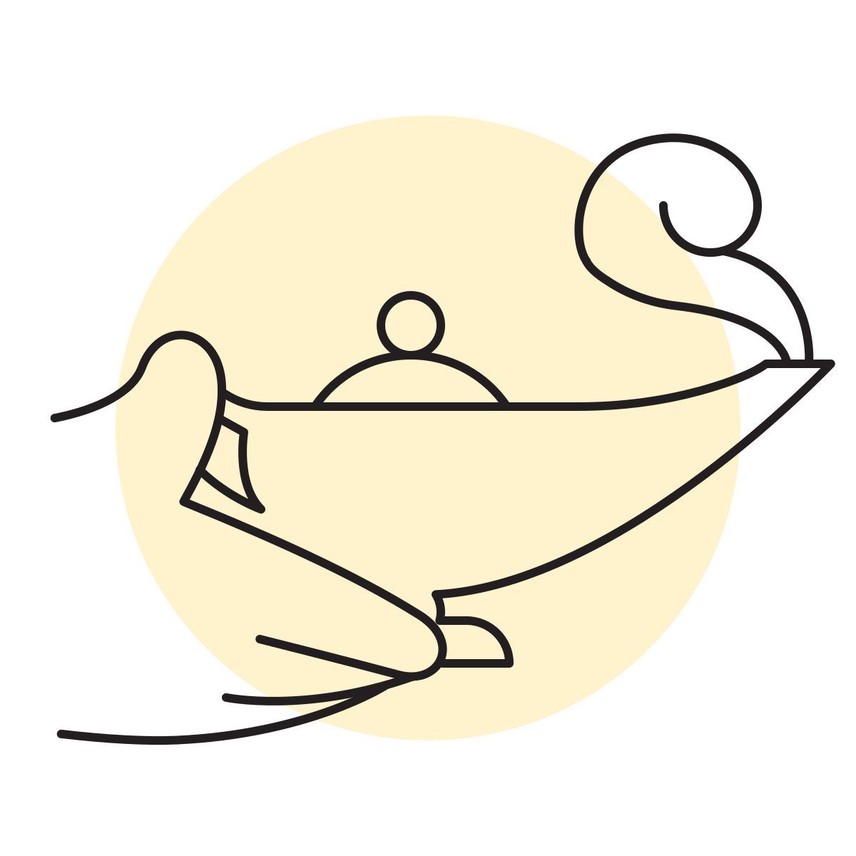 handsy style lámpara de aladino icon