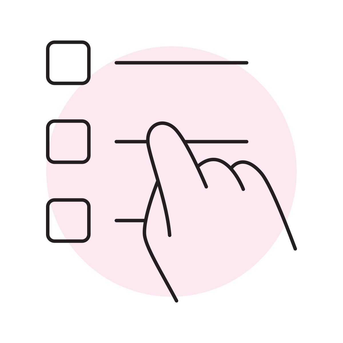 handsy style lista icon