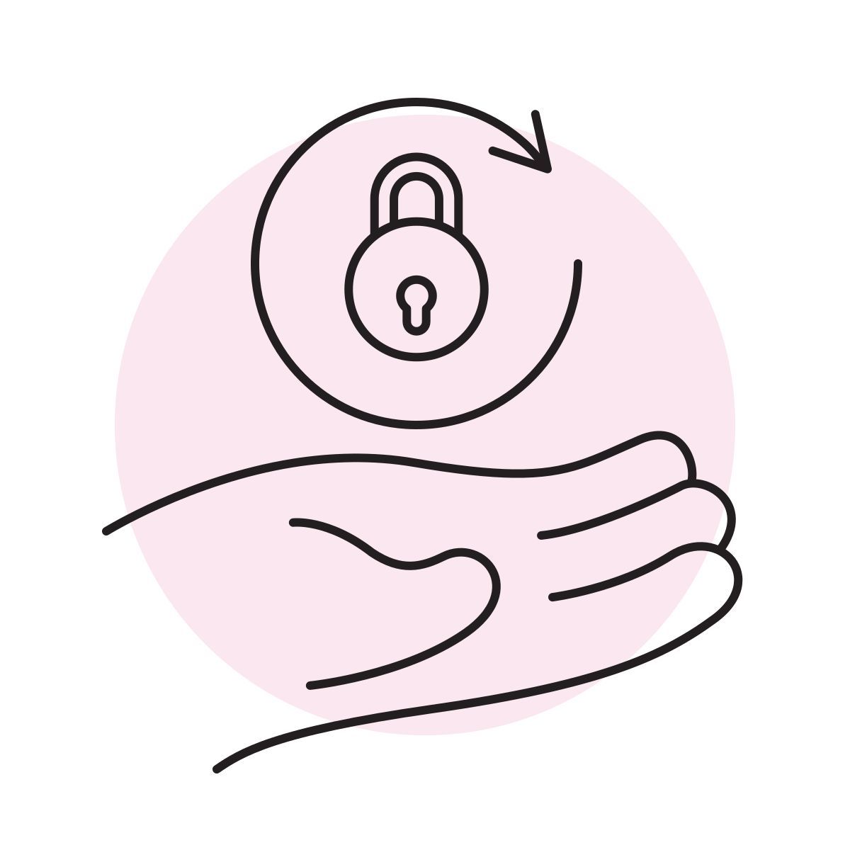 handsy style ориентация блокировки icon