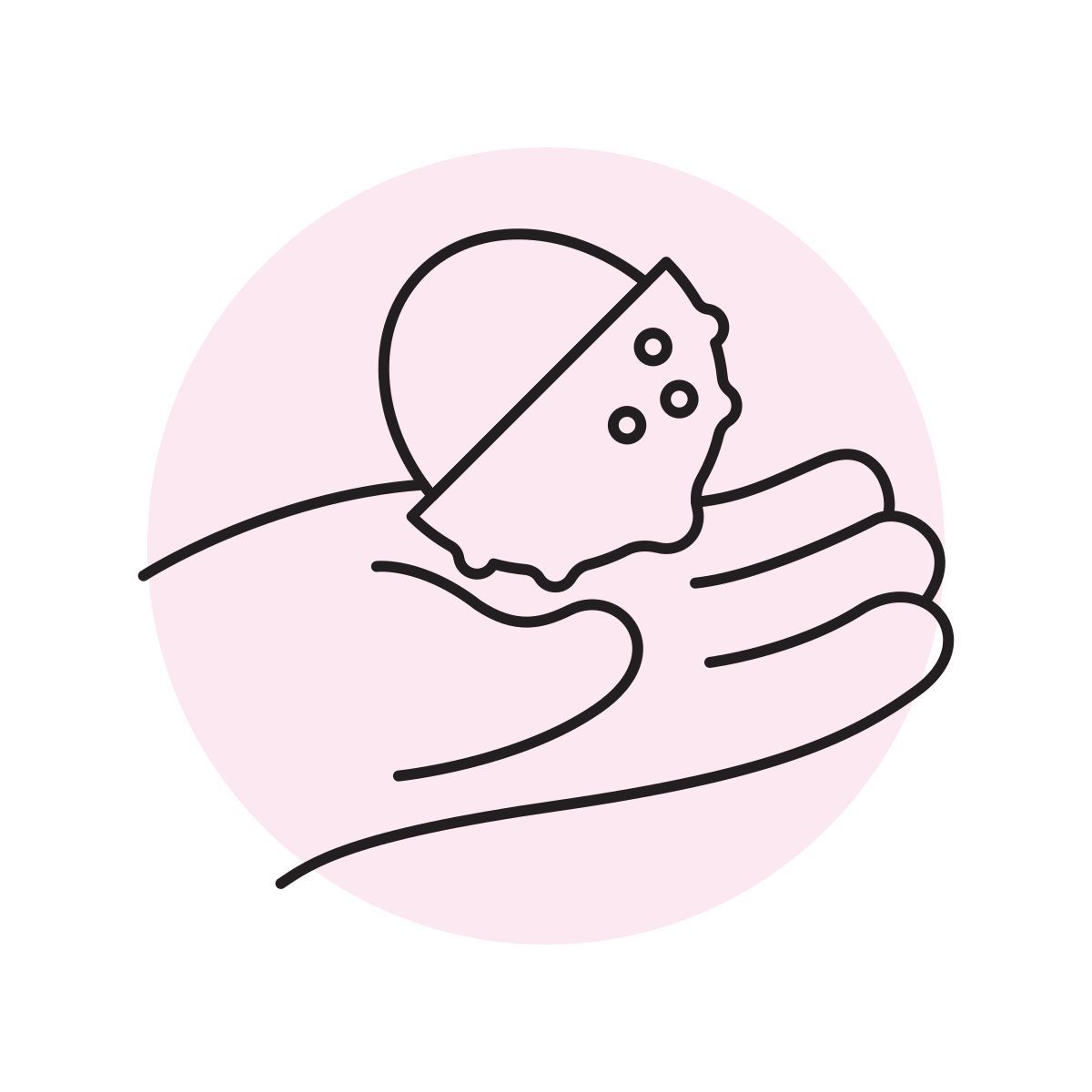 handsy style lichia icon