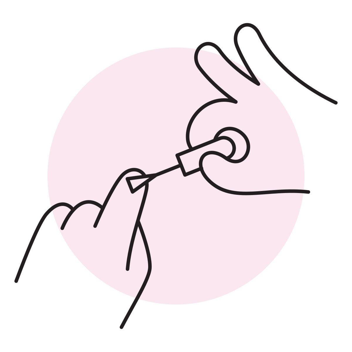 handsy style manicure icon