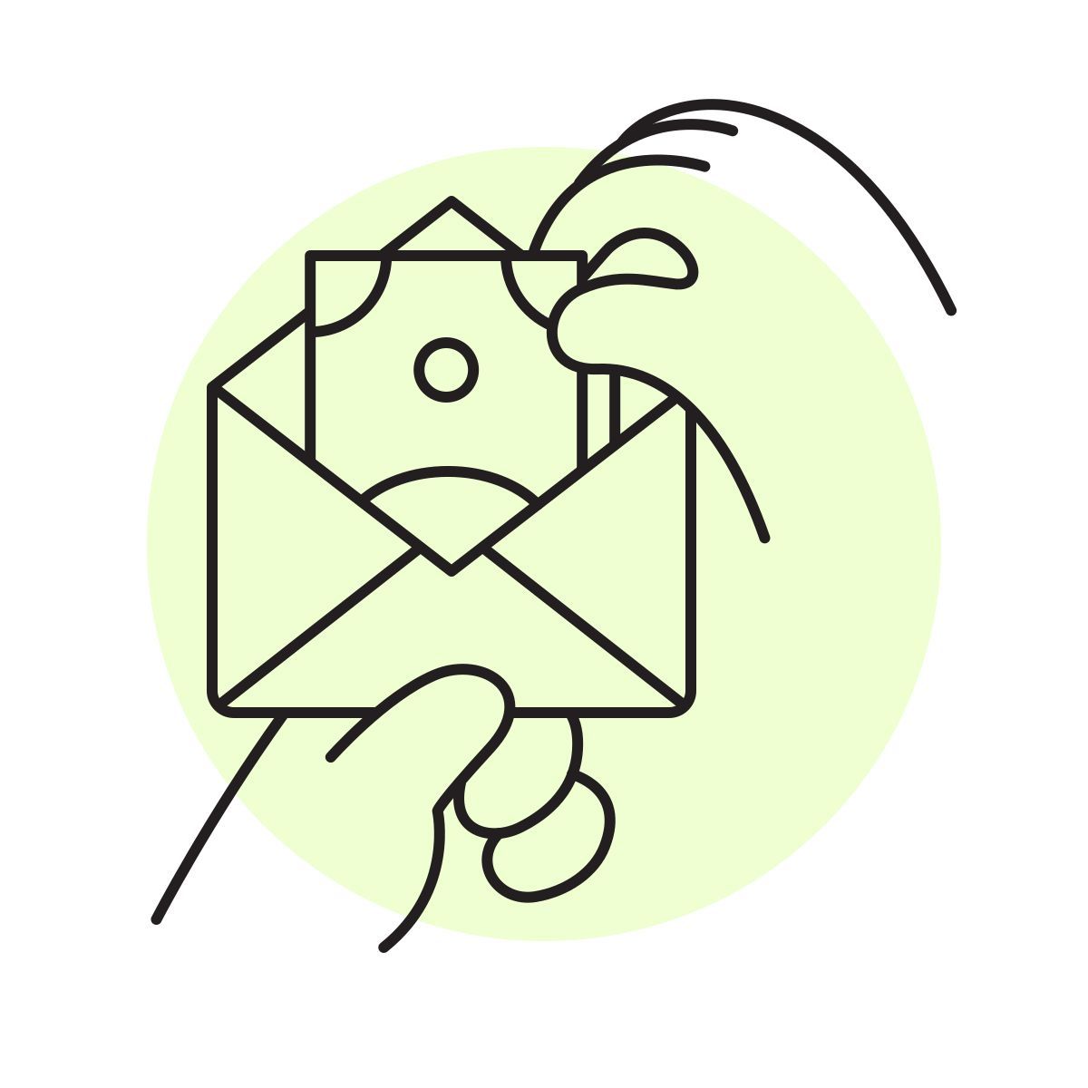 handsy style transferencia de dinero icon