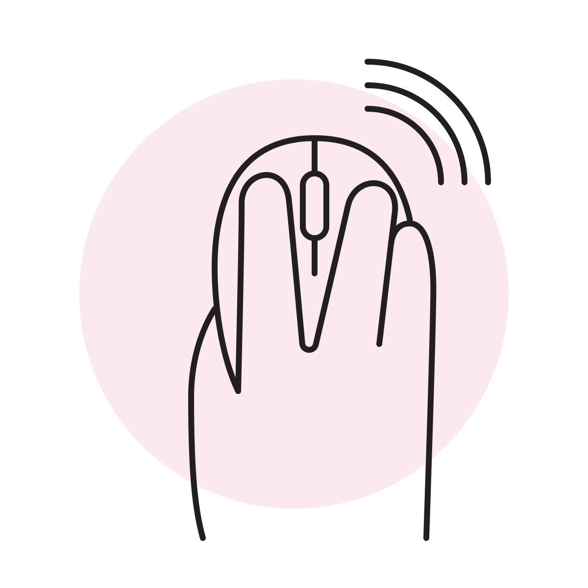 handsy style clique direito do mouse icon