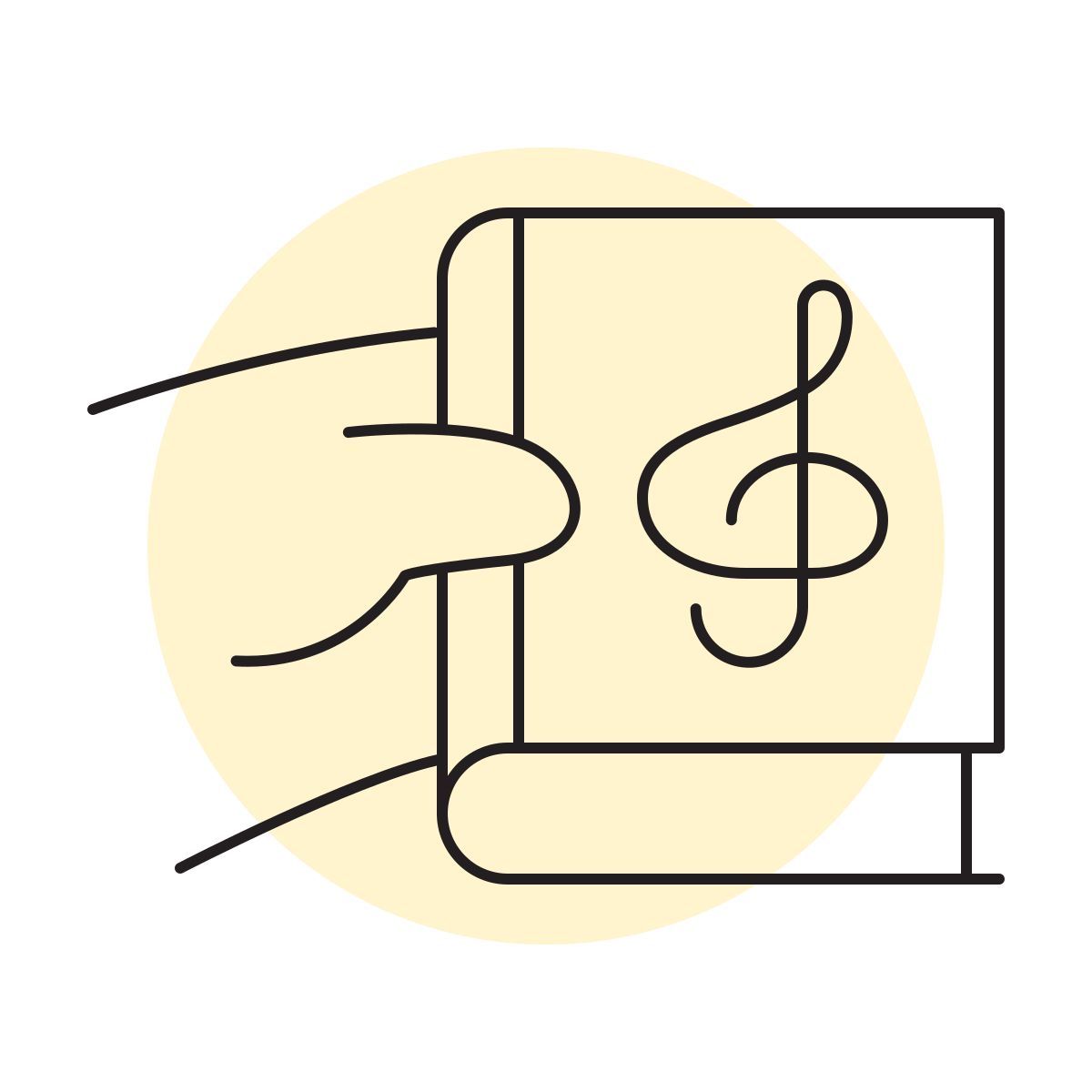 handsy style livre de musique icon