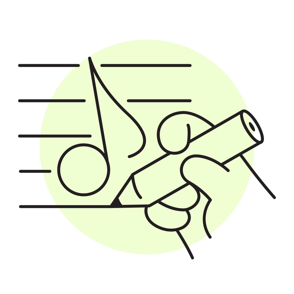handsy style transcrição de música icon