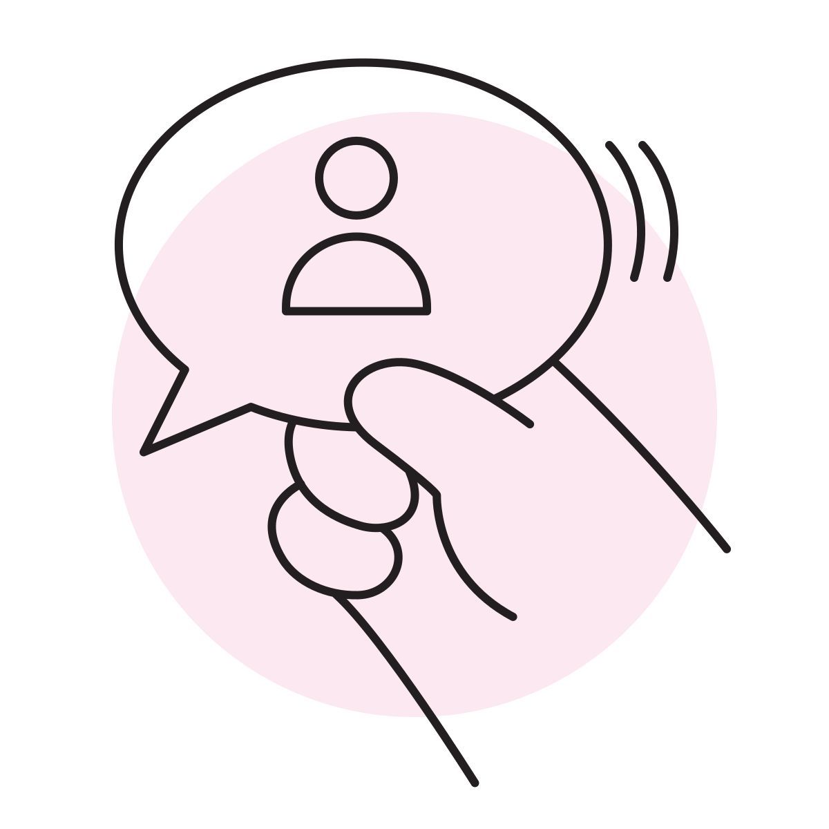 handsy style new topic icon