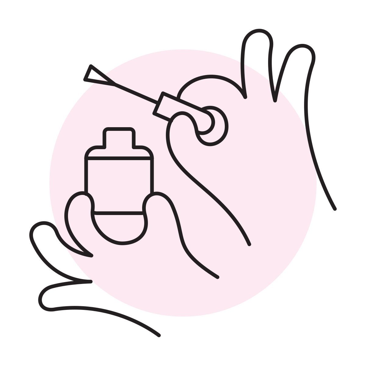 handsy style 매니큐어 icon