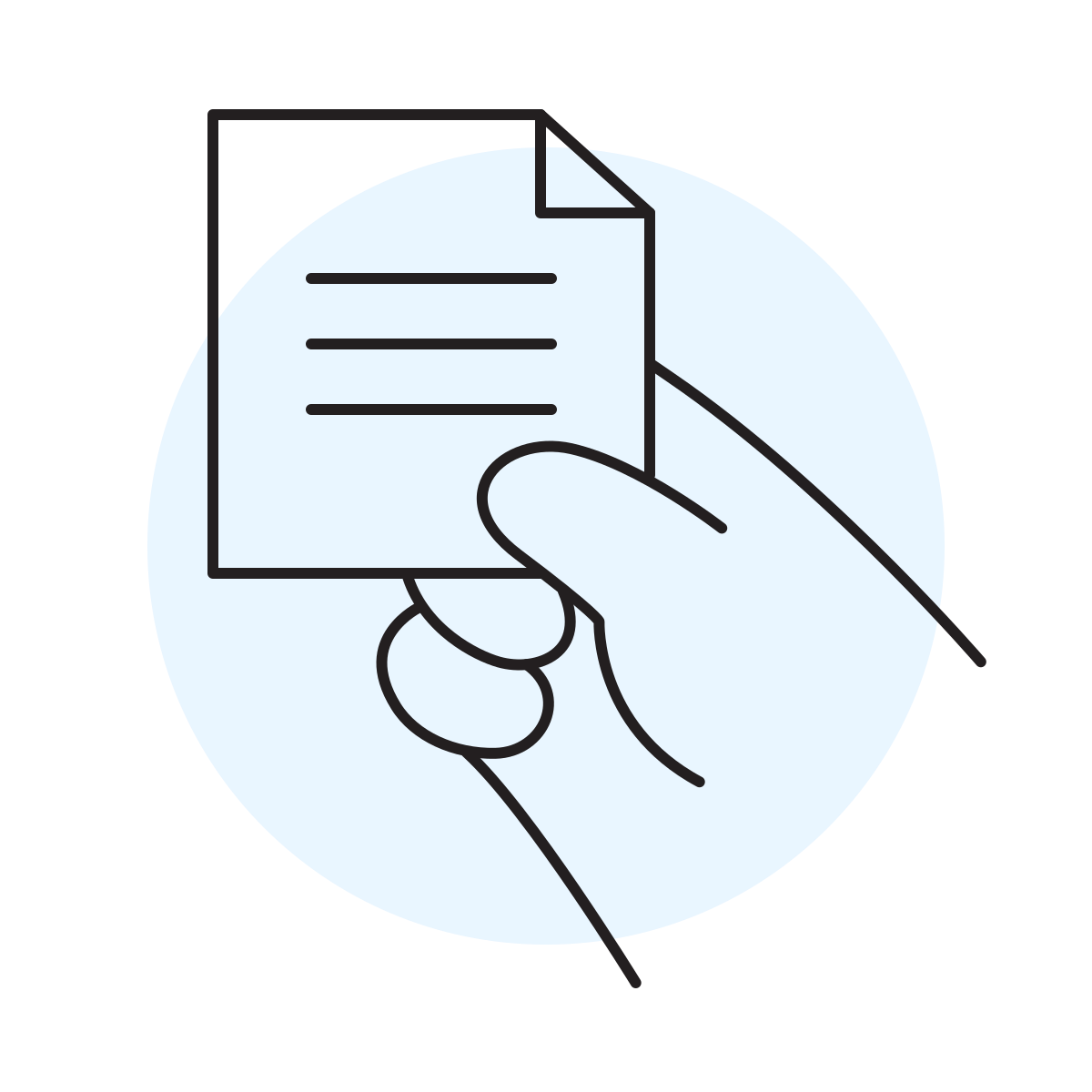 handsy style note icon