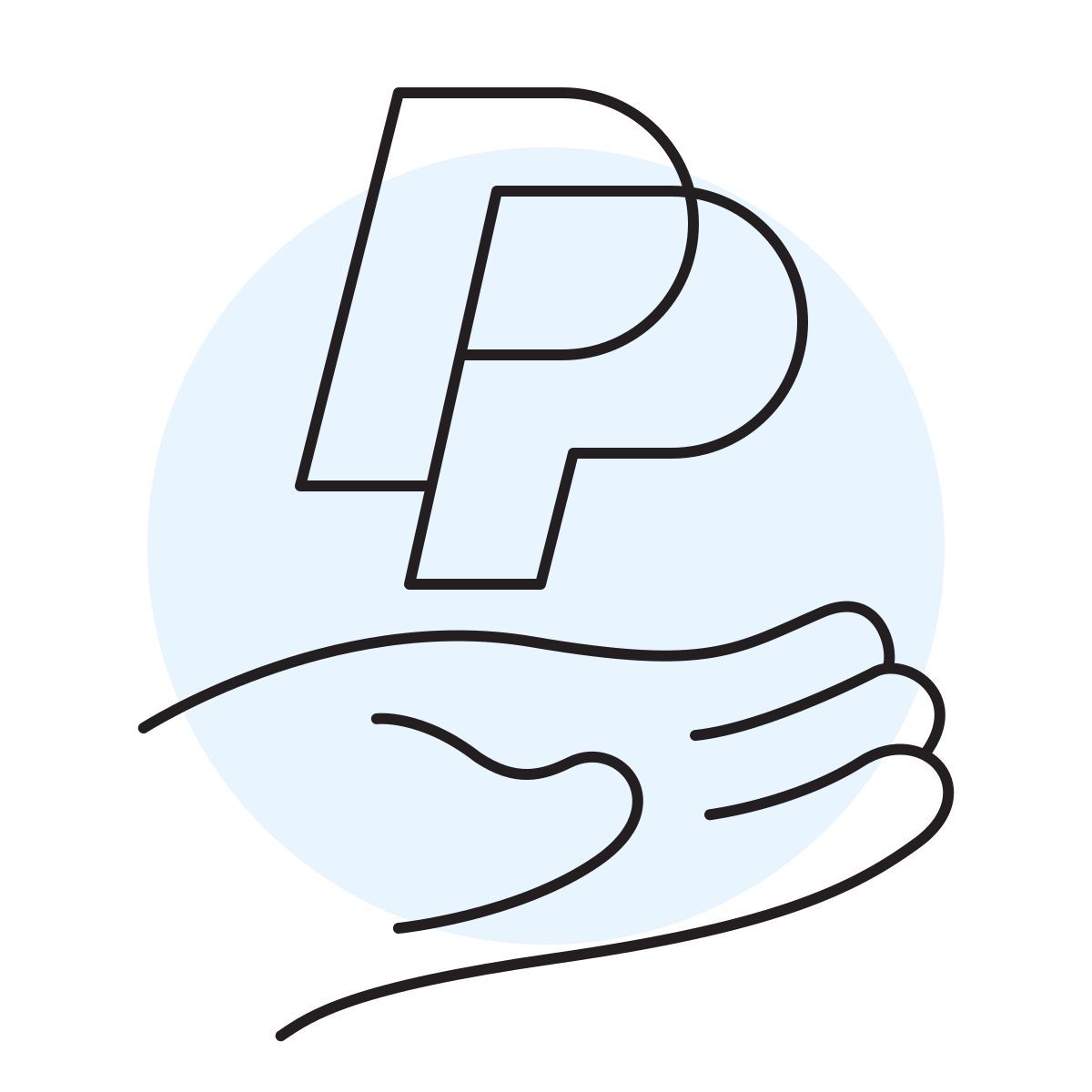 handsy style paypal icon