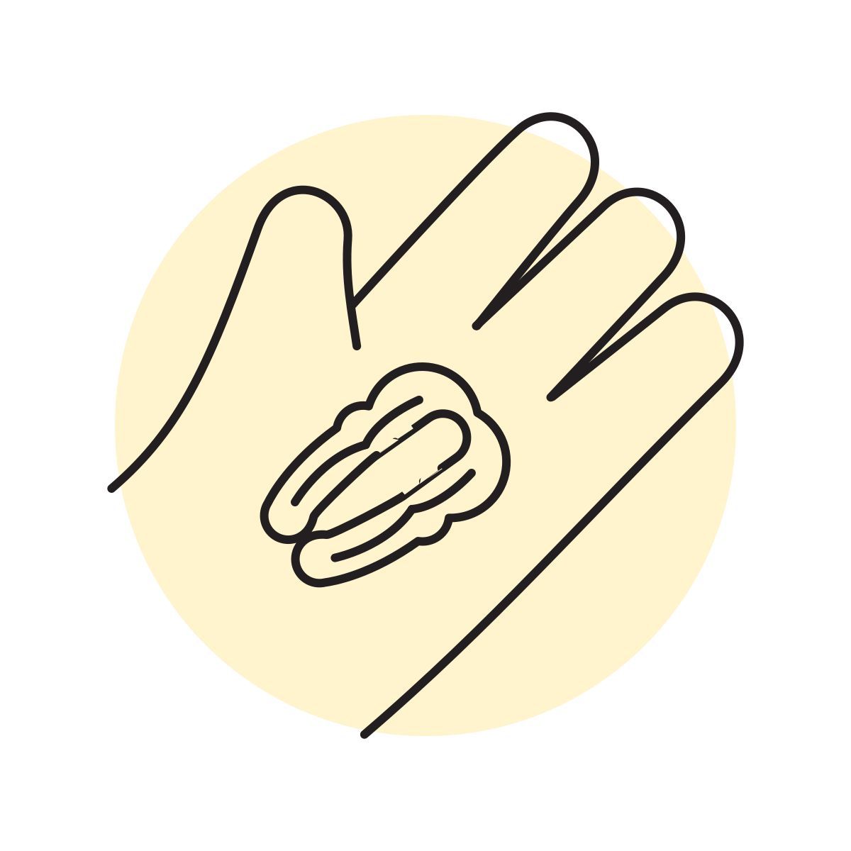 handsy style pecan icon
