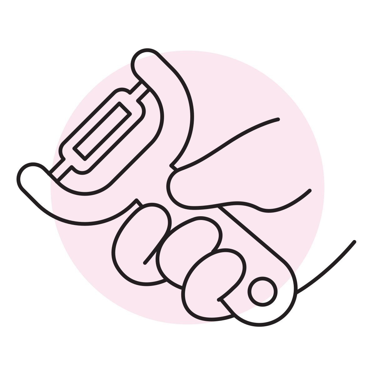handsy style peeler icon