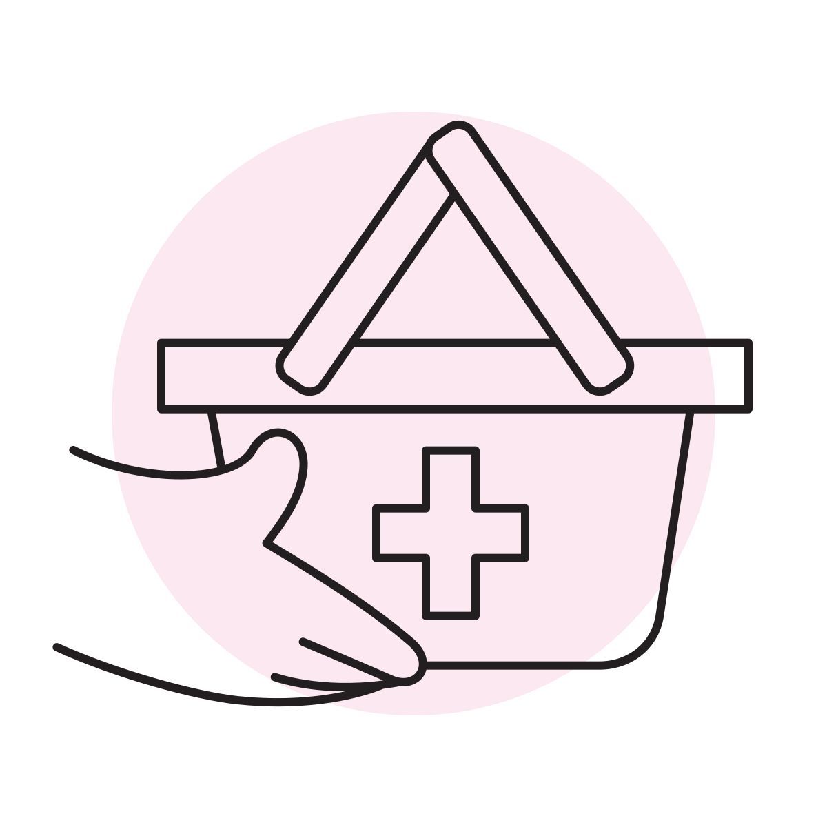 handsy style carrello farmacia icon