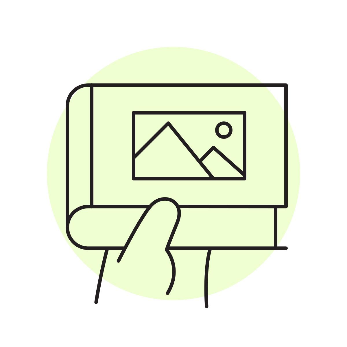 handsy style 사진 앨범 icon