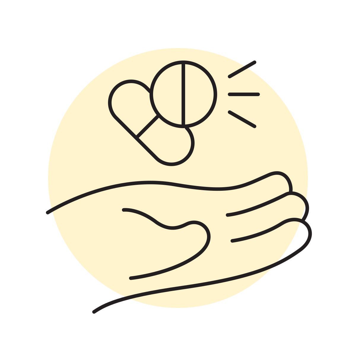 handsy style 丸薬 icon