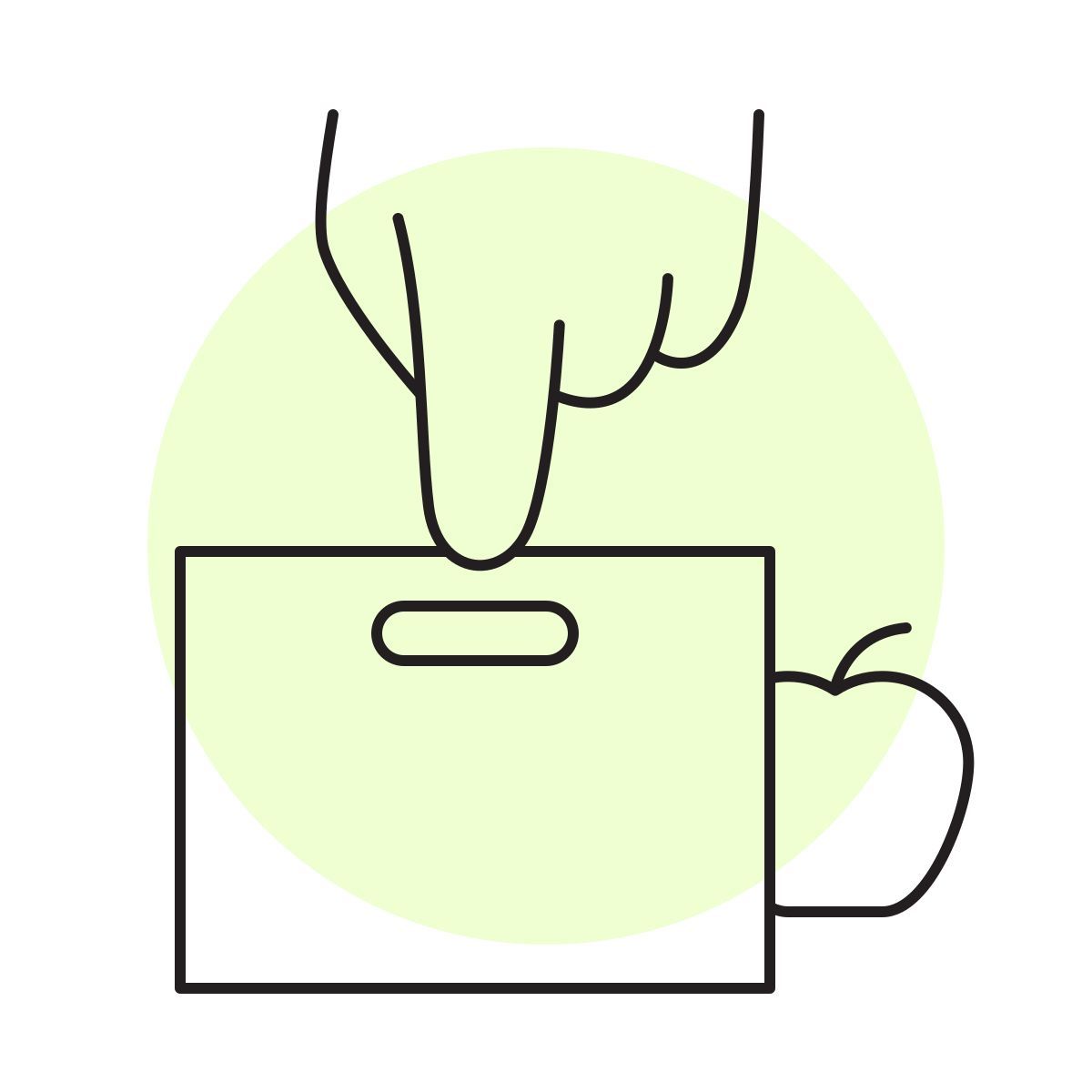 handsy style präpositionen hinter icon