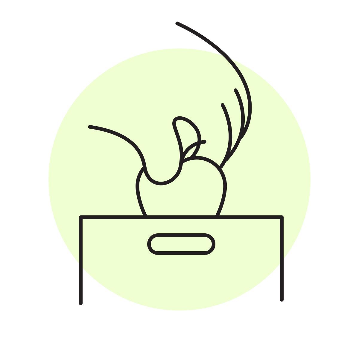 handsy style 前置詞 in icon