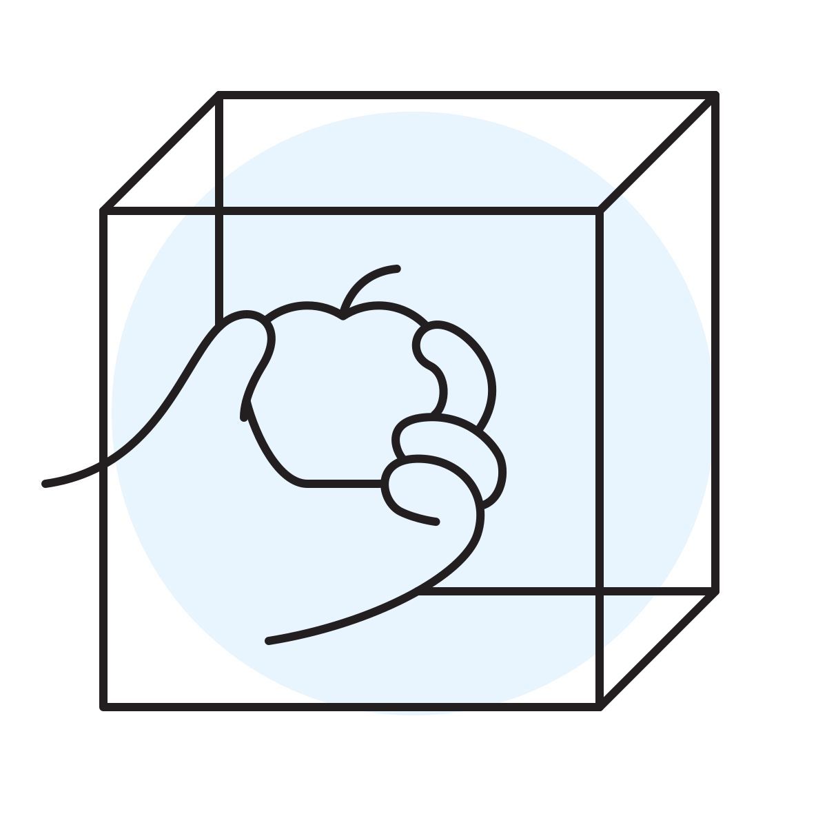 handsy style prepositions through icon