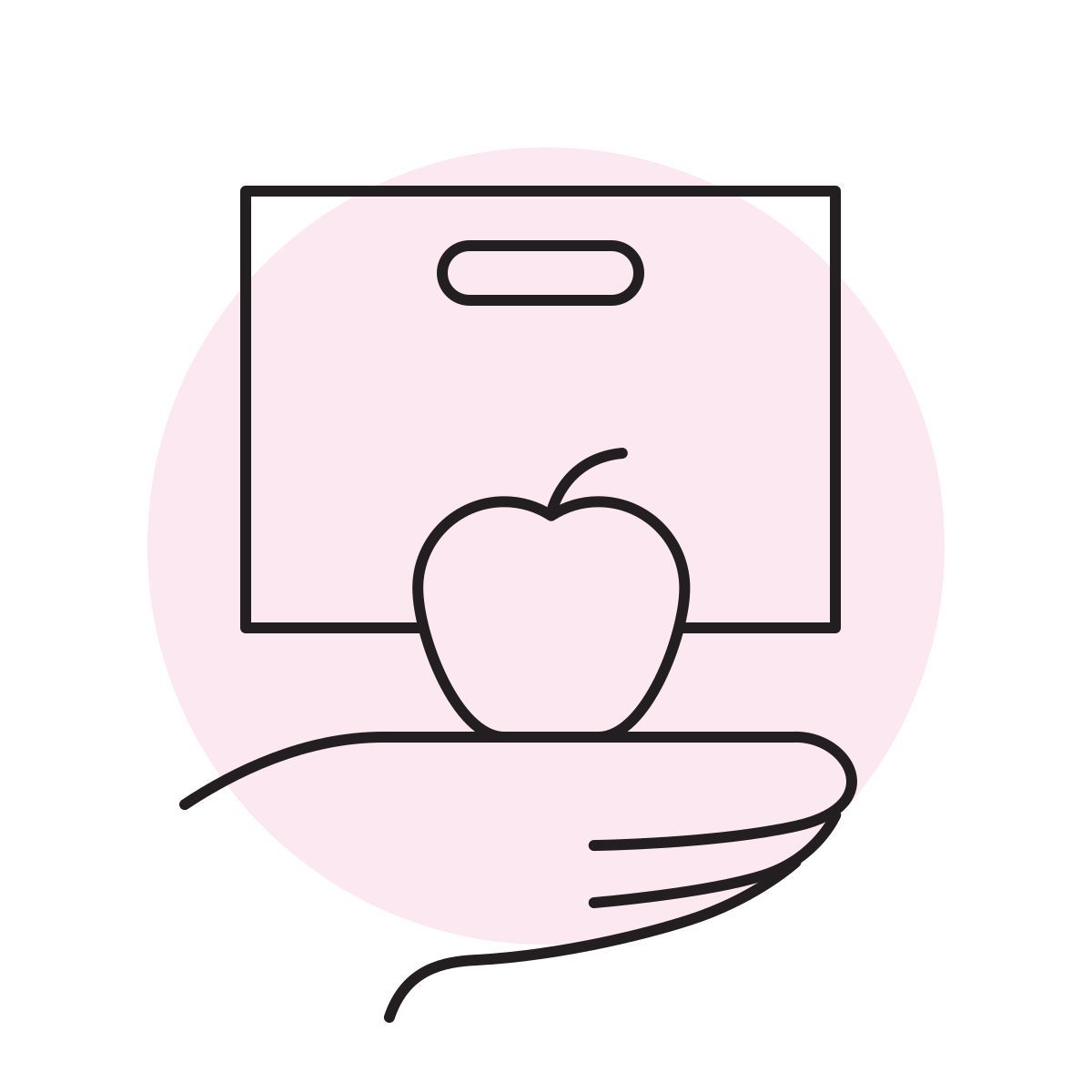 handsy style prépositions sous icon
