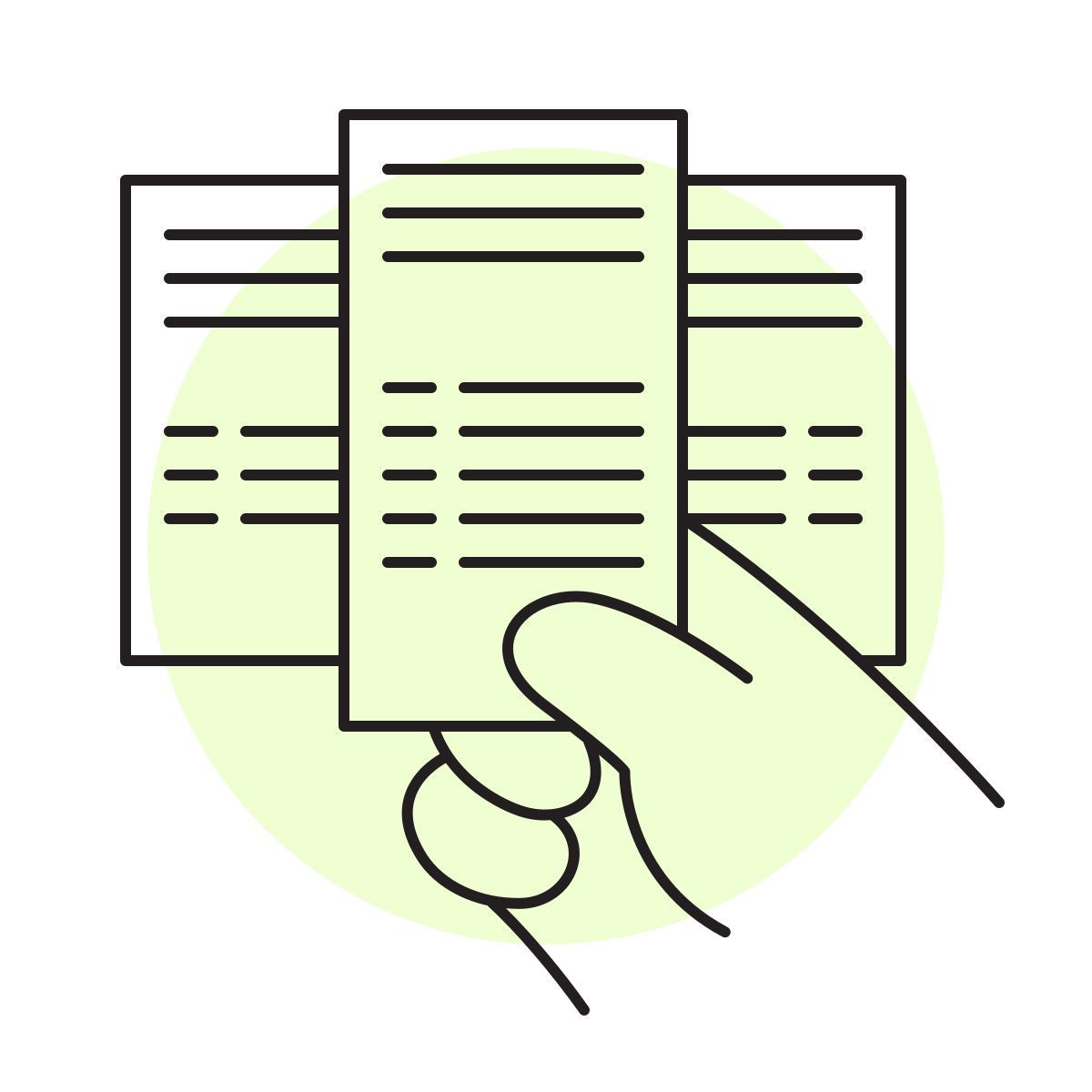 handsy style poster icon