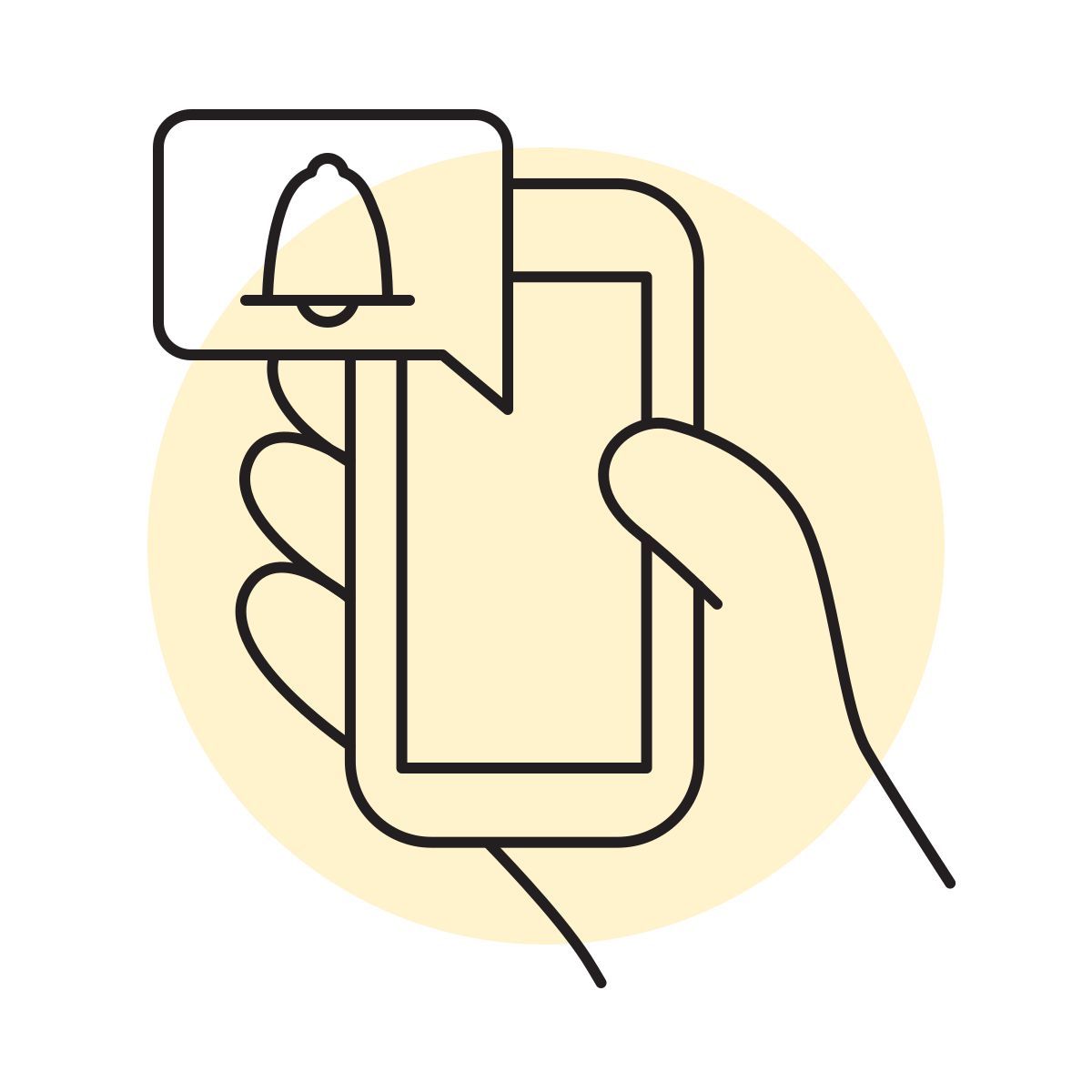 handsy style всплывающее уведомление icon