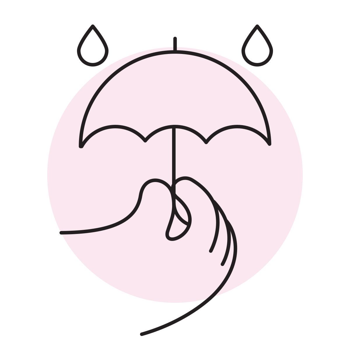 handsy style tempo piovoso icon