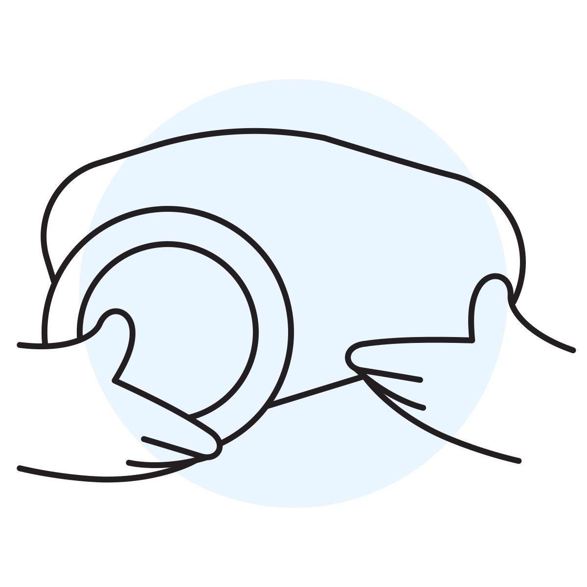 handsy style robotic lawn mower icon