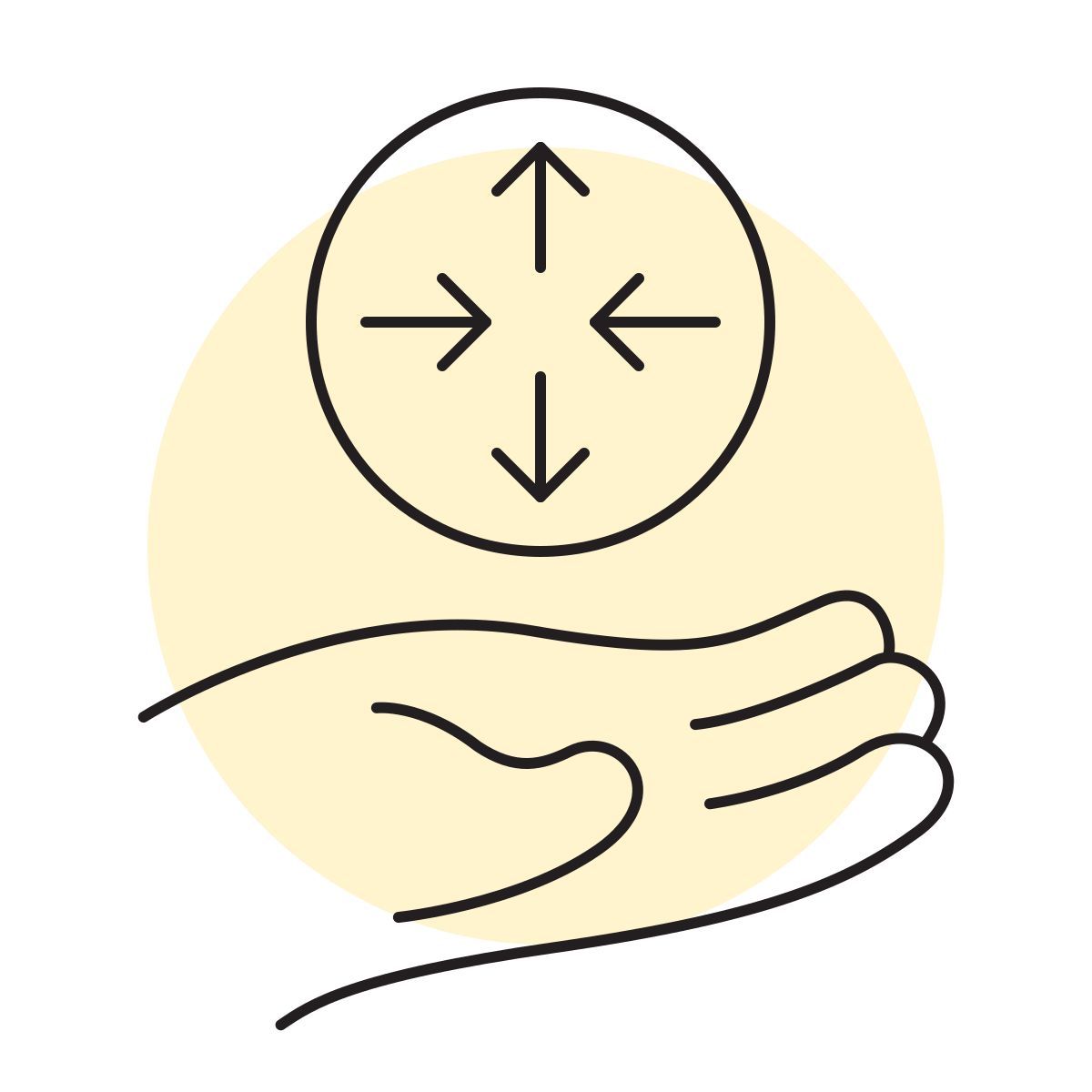 handsy style router icon