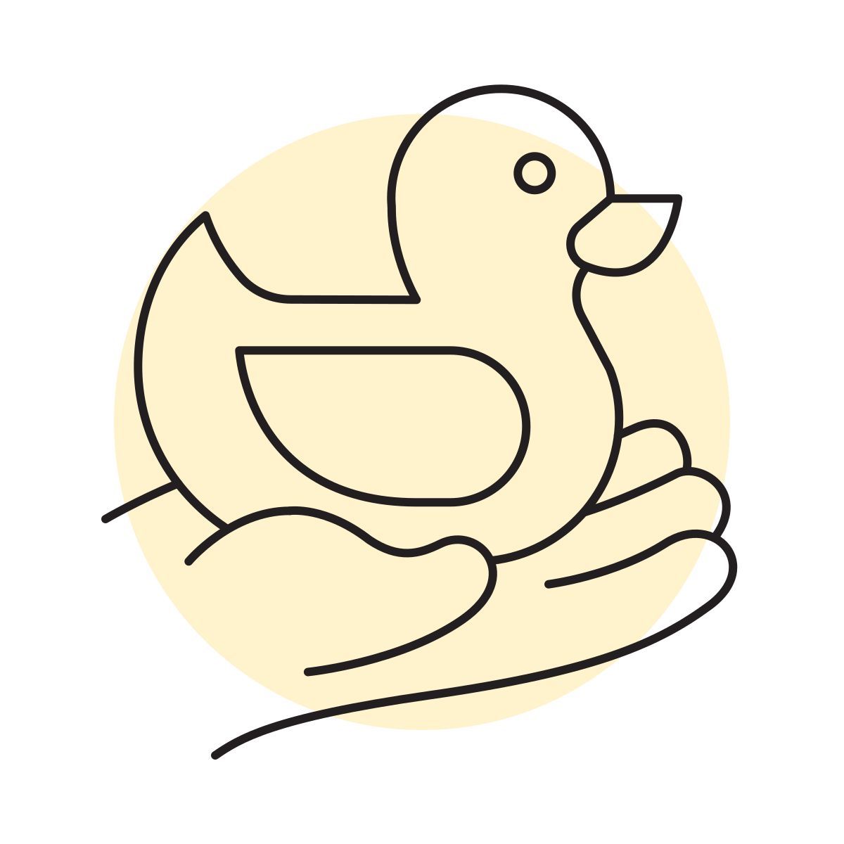 handsy style papera di gomma icon