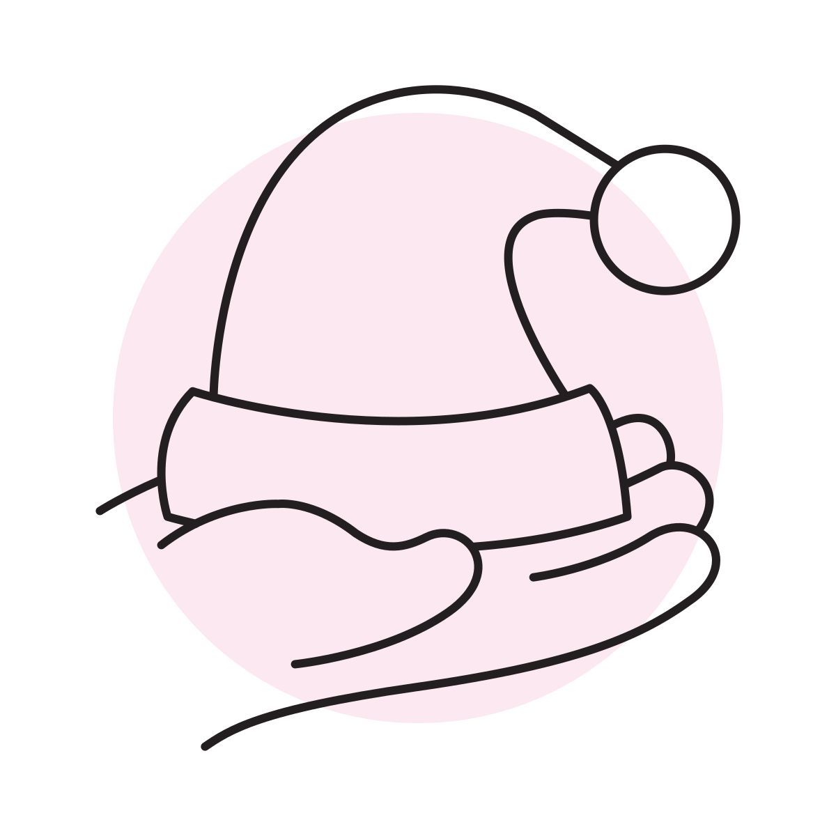 handsy style weihnachtsmütze icon