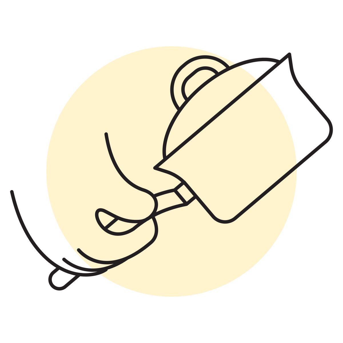 handsy style saucepan icon