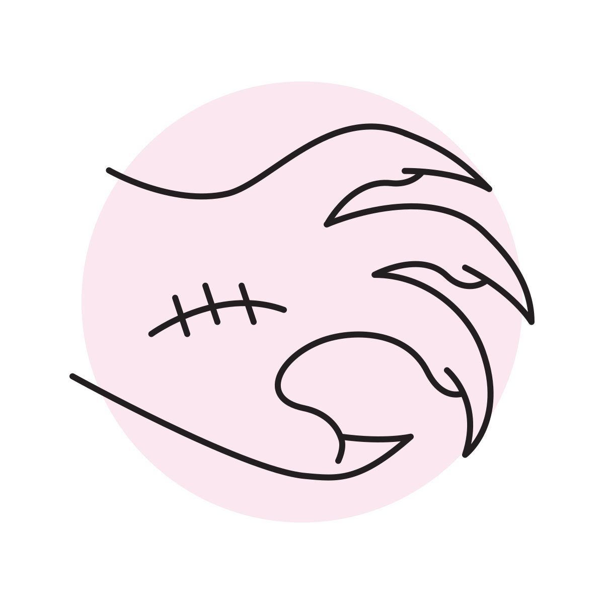 handsy style mano spaventosa icon