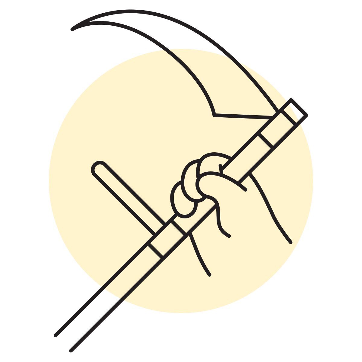 handsy style scythe icon