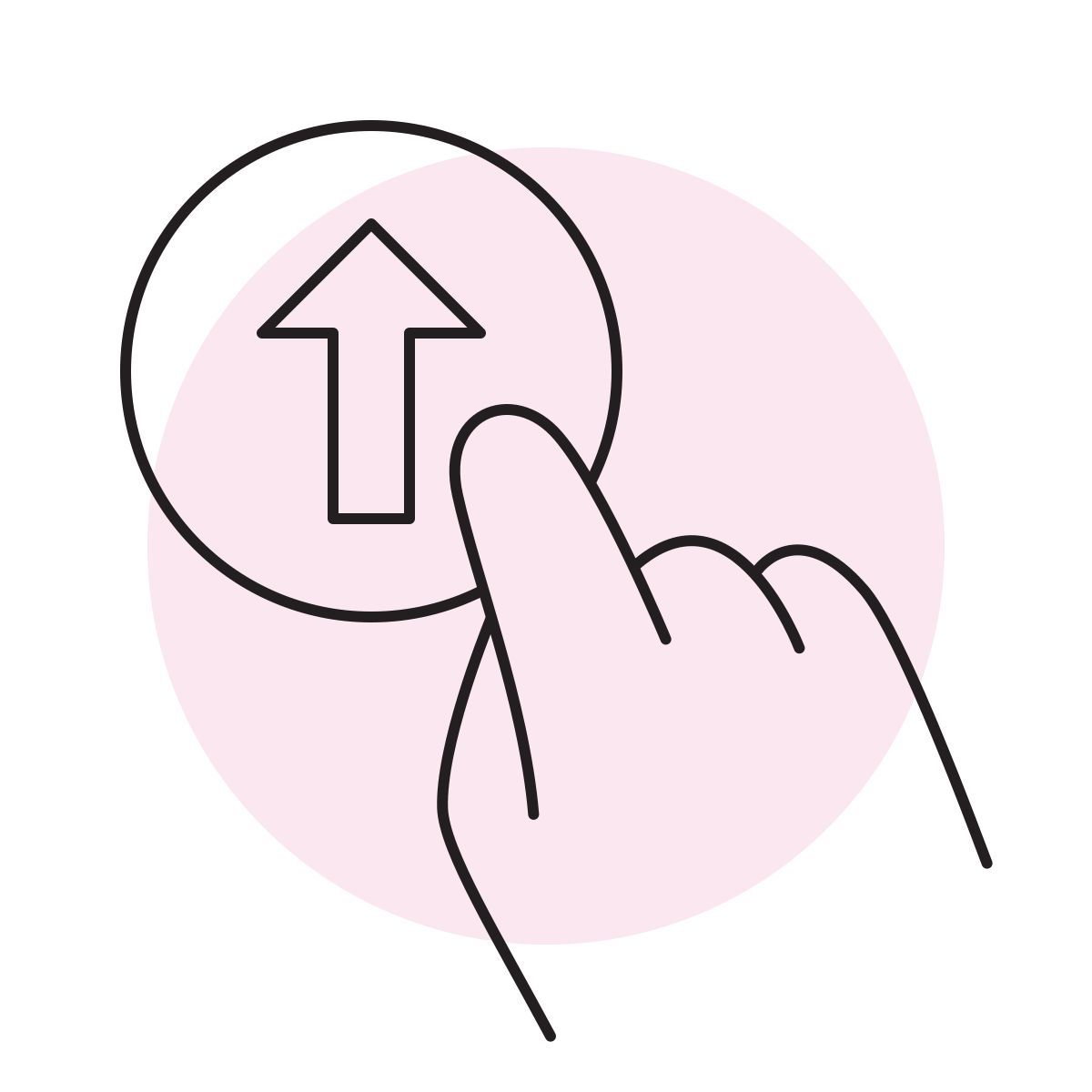 handsy style メッセージを送信 icon